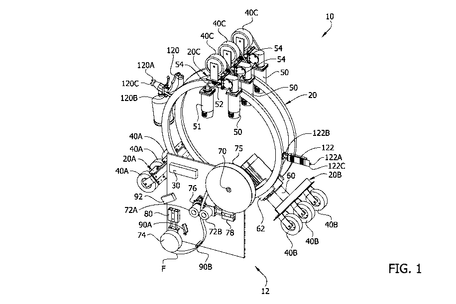 A single figure which represents the drawing illustrating the invention.